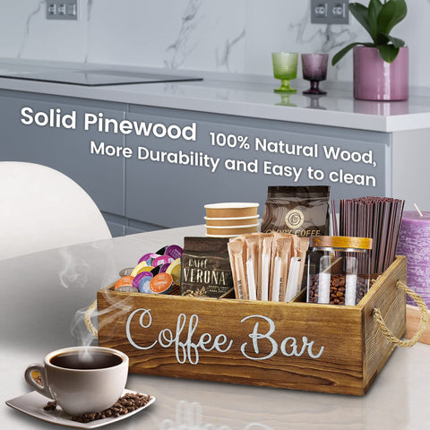 QUALLON K-Cup storage basket ideal for countertop coffee setup