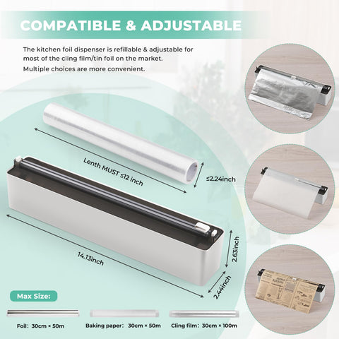 Quasziwa safety slide cutter feature for safe, clean cuts.