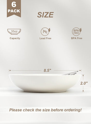 Quatish wide shallow bowl showcasing generous surface for salads and stews