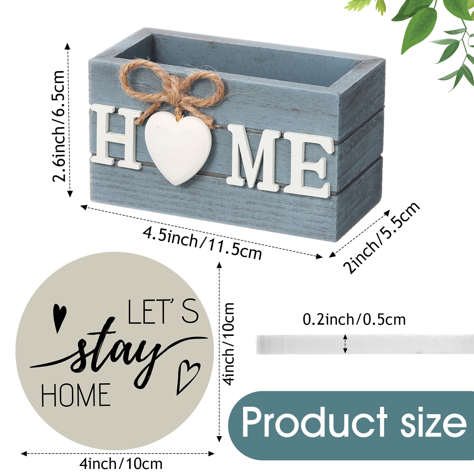 Queekay wooden coasters with holder protect tabletops.