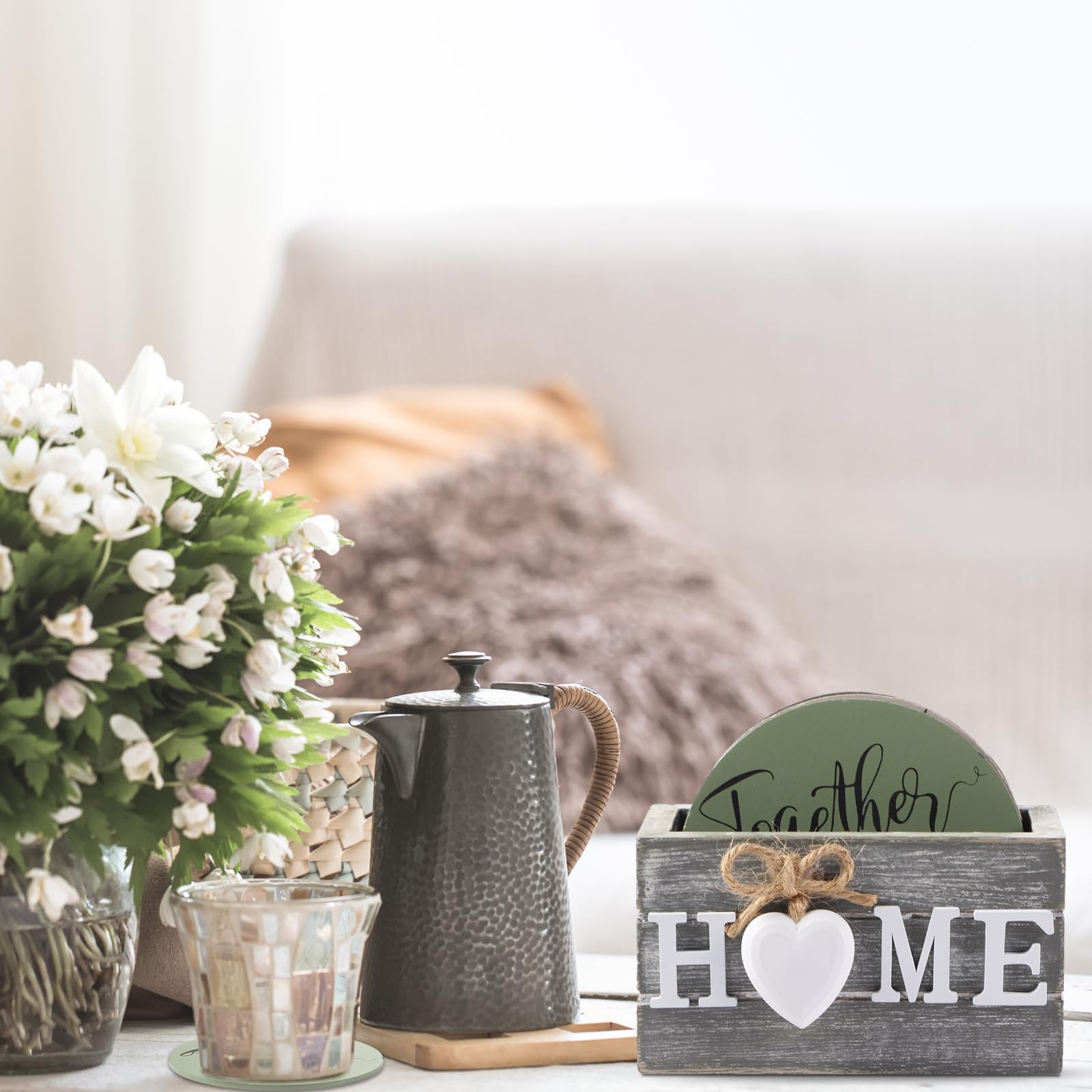 Queekay coasters new home gift option invites thoughtful giving.
