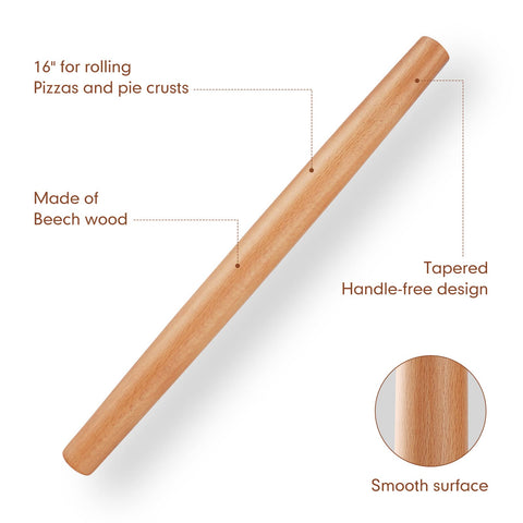 Quellance silicone baking mat provides a non-stick surface for easy dough work.