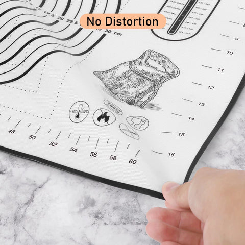 QUELLANCE silicone pastry mat as a dough workstation on the counter