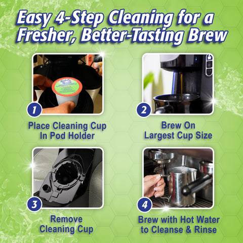 18-pod kit provides months of cleaning power without soap or harsh cleaners