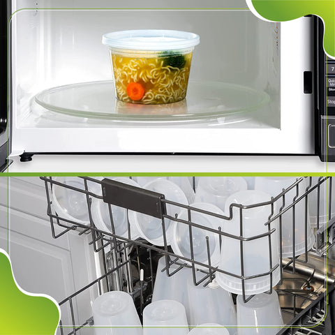QUIDDITY WARE 16oz clear deli container ideal for dressings and healthy snacks