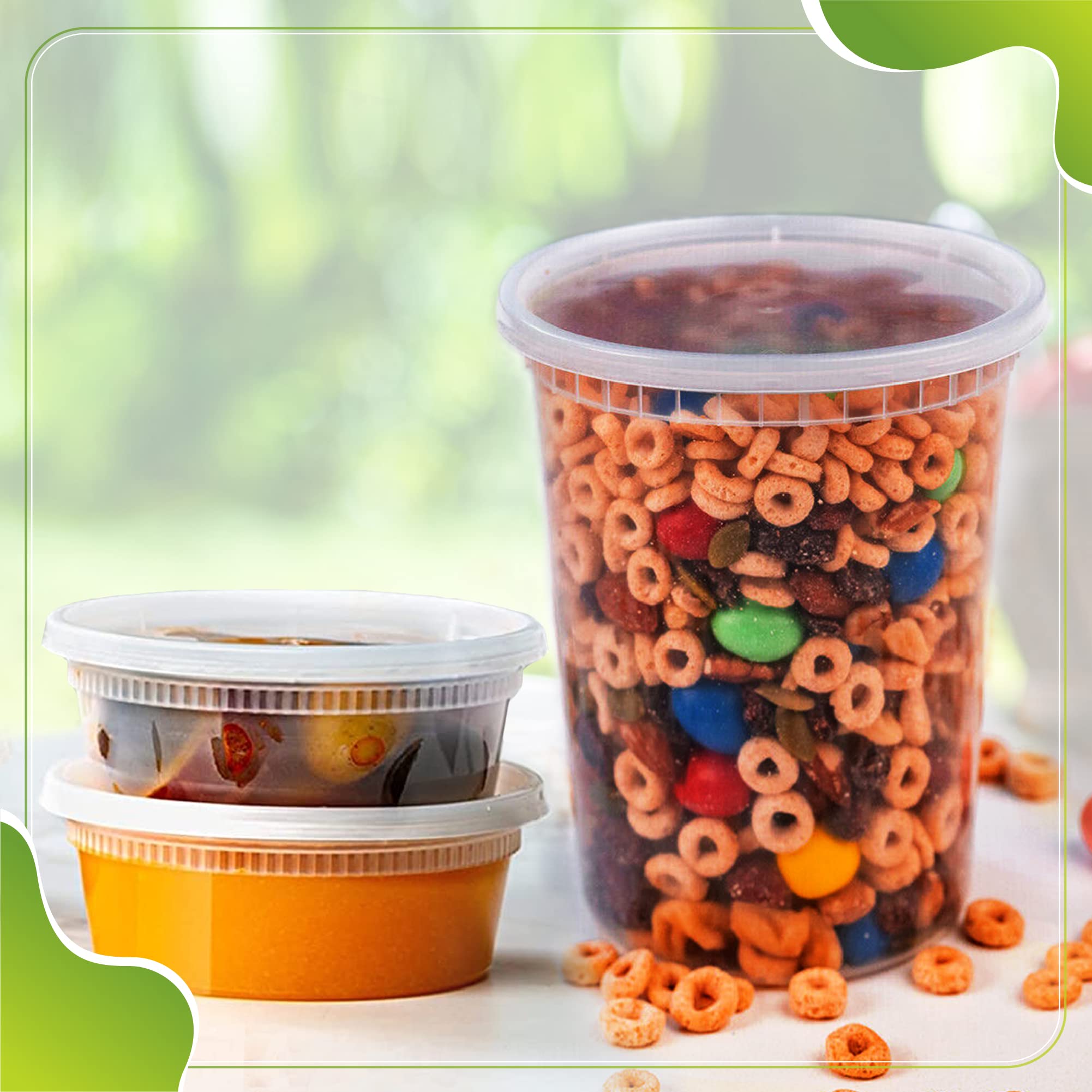 QUIDDITY WARE stackable deli containers maximize fridge organization