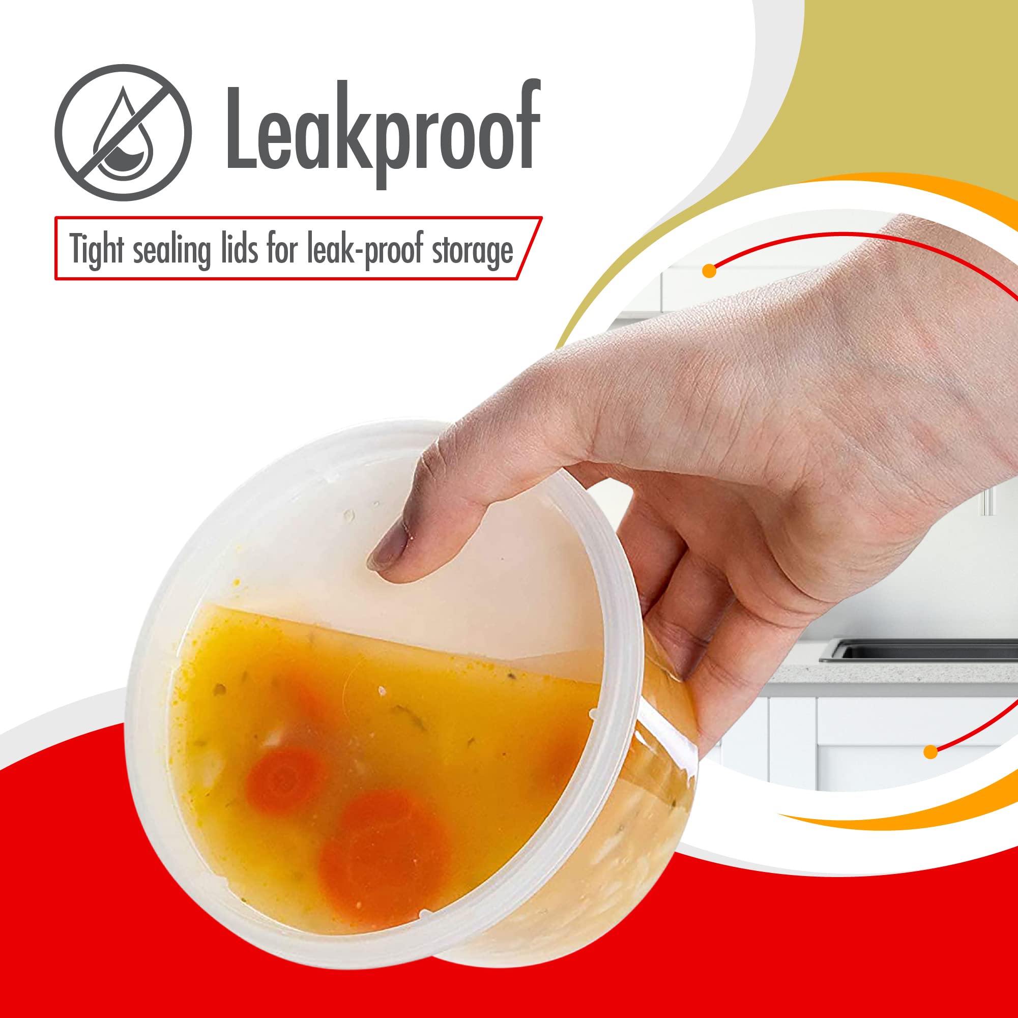 QUIDDITY WARE BPA-free plastic storage for safe everyday use.