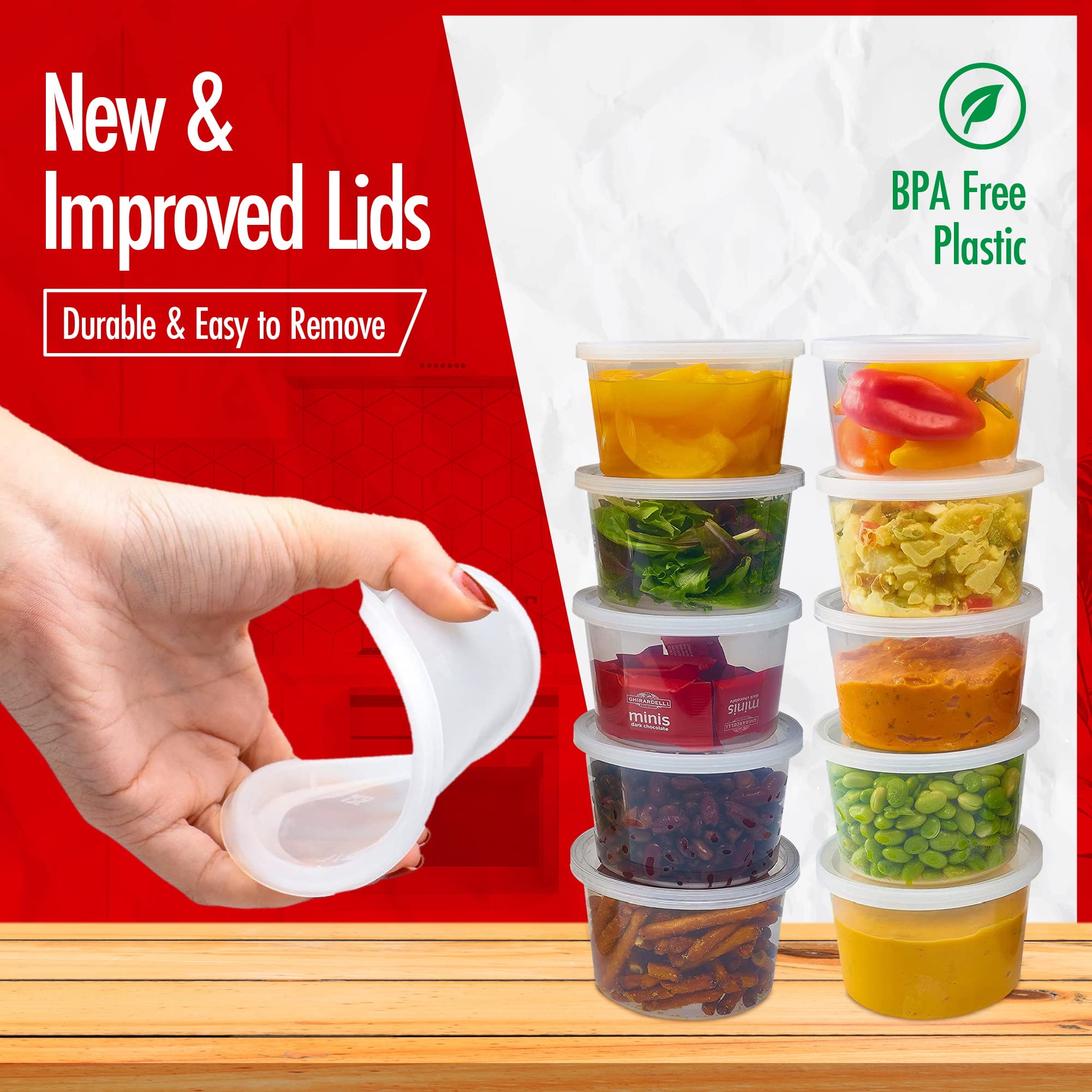 QUIDDITY WARE dishwasher-safe container ideal for reuse and quick cleanup.