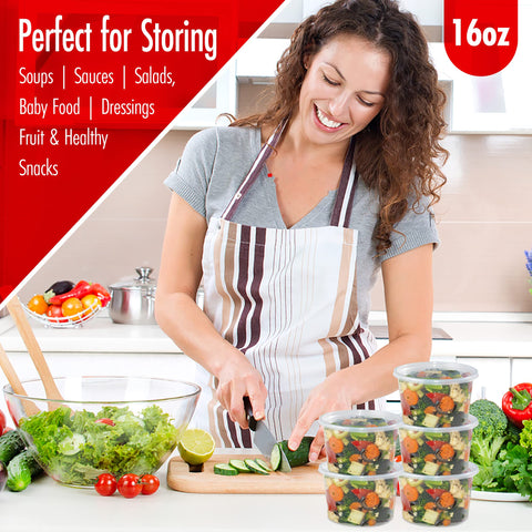 QUIDDITY WARE microwave-safe and freezer-safe deli containers for versatile meals.
