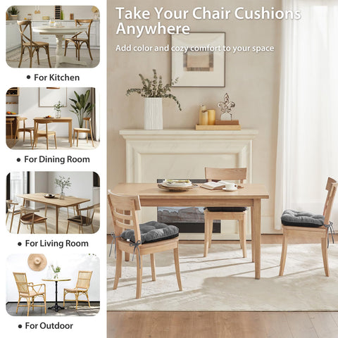 Quilmfoam dining room cushions suit modern kitchens with subtle elegance.