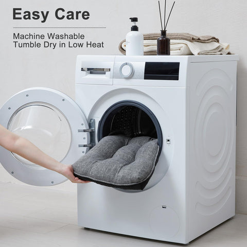 Quilmfoam kitchen chair cushions are lightweight and portable for anywhere you sit.