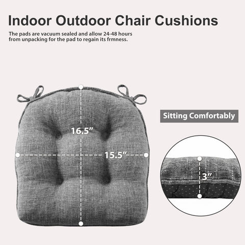 Quilmfoam non-slip base keeps cushions securely in place.