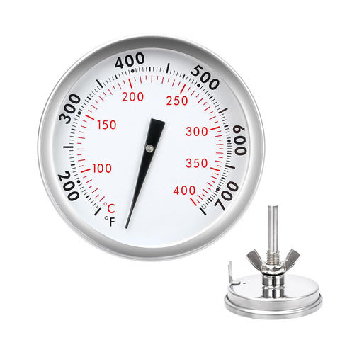 QuliMetal 67088 thermometer for Weber Genesis, center mount dial, durable stainless steel.