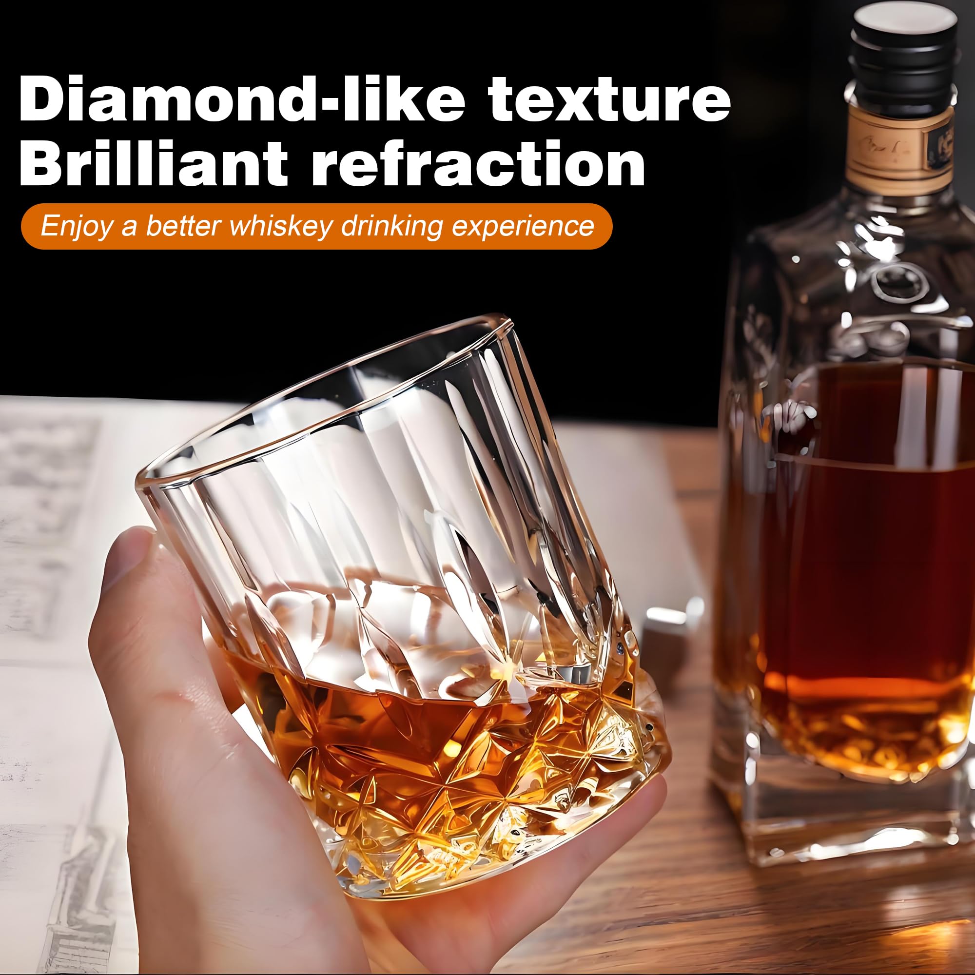 QUMMFA decanter stopper demonstrates leakproof design for safe display.