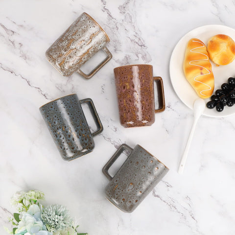 QUTREY rock magma mug set, stylish housewarming gift idea
