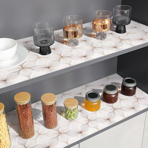 Quttisay waterproof drawer liner guards surfaces from spills and stains