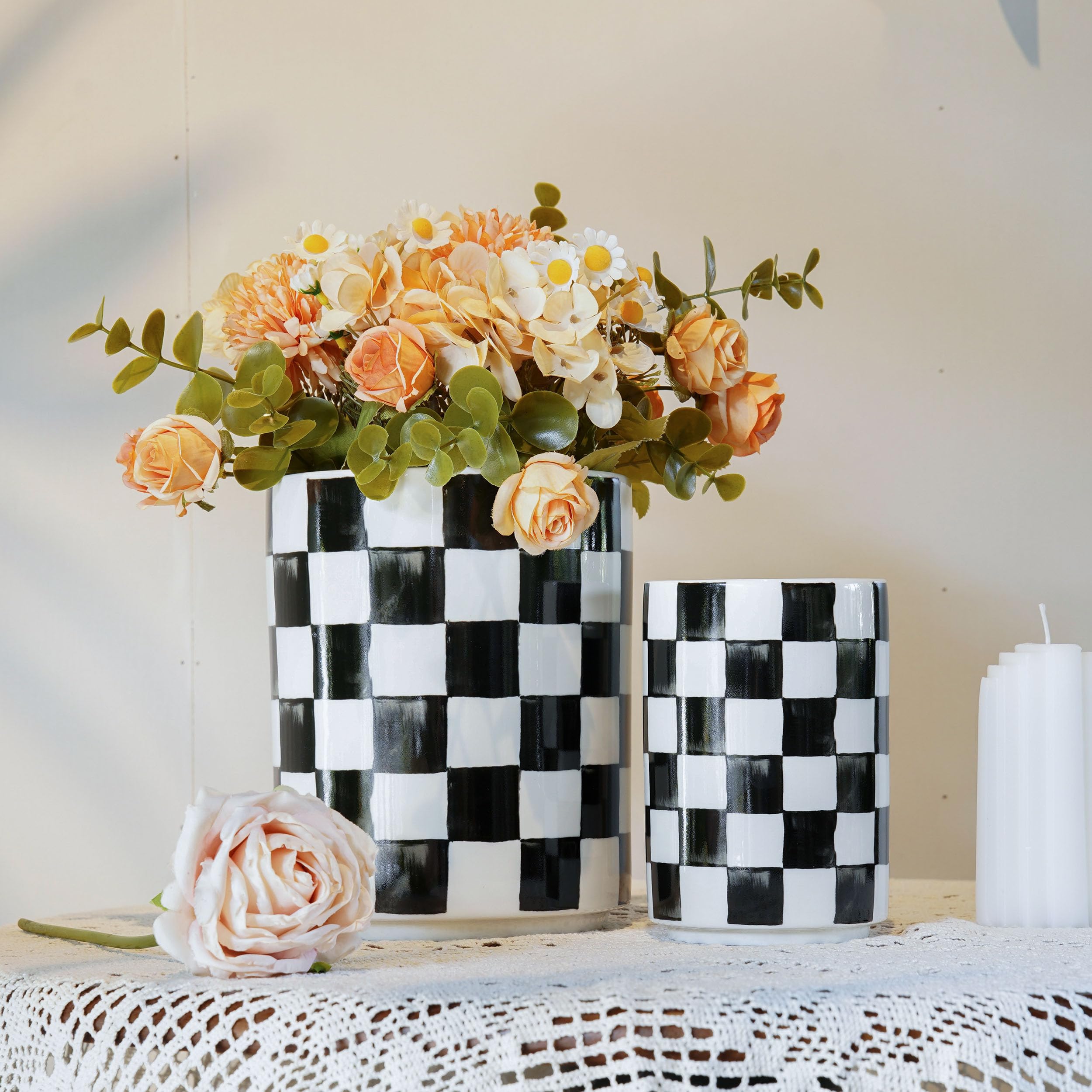 Quuavio two-size set adds farmhouse charm to kitchen counter decor