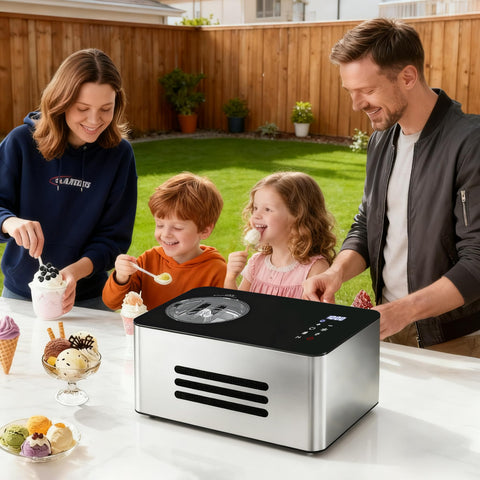 QUWRI compact countertop unit fits on any kitchen surface.