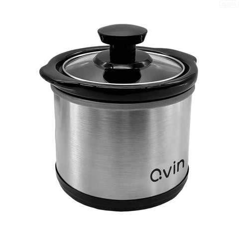 Qvin holiday potluck dip warmer ready to serve.