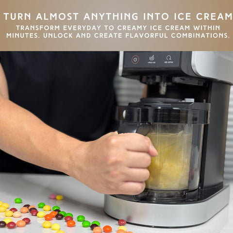 QVN Ninja Creami pints transparent design lets you see contents