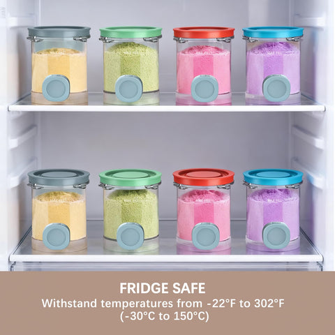 QVN Ninja Swirl Pints set with instructions and reusable components