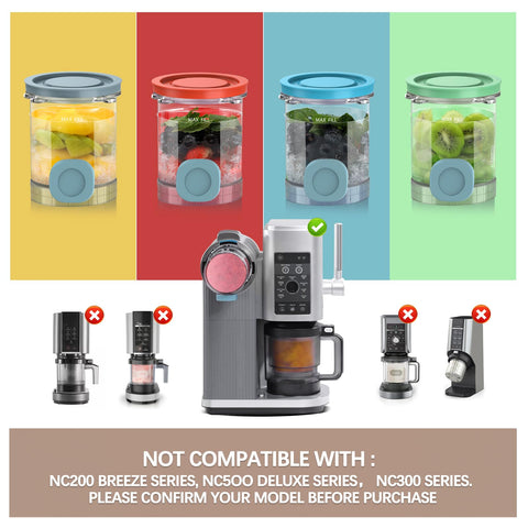 QVN Ninja Swirl Pints 4 Pack transparent design shows swirl inside