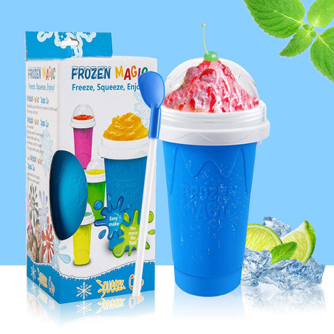 QwayHome reusable cups are easy to clean and refreezable for ongoing use.