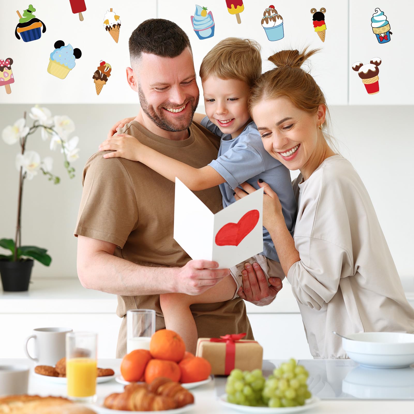 Qweryboo strawberry-pineapple magnet pair boosts kitchen vibes