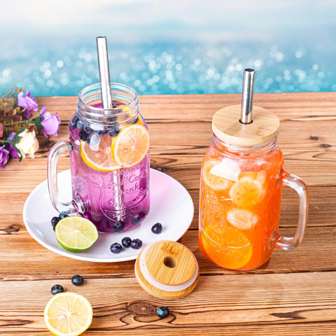 QWEZXO easy-clean mason jar highlights simple maintenance.