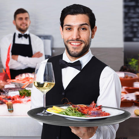 QWORK trays support quick catering setups for events