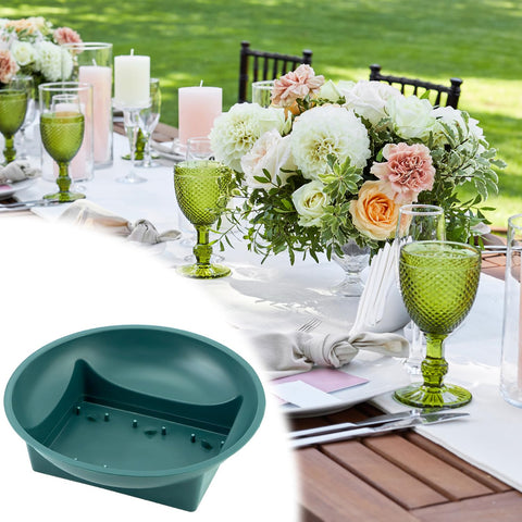 QWORK foam-block-not-included bowls for flexible arrangement planning.