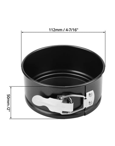 QWORK nonstick coating enables effortless release and quick cleanup after baking.