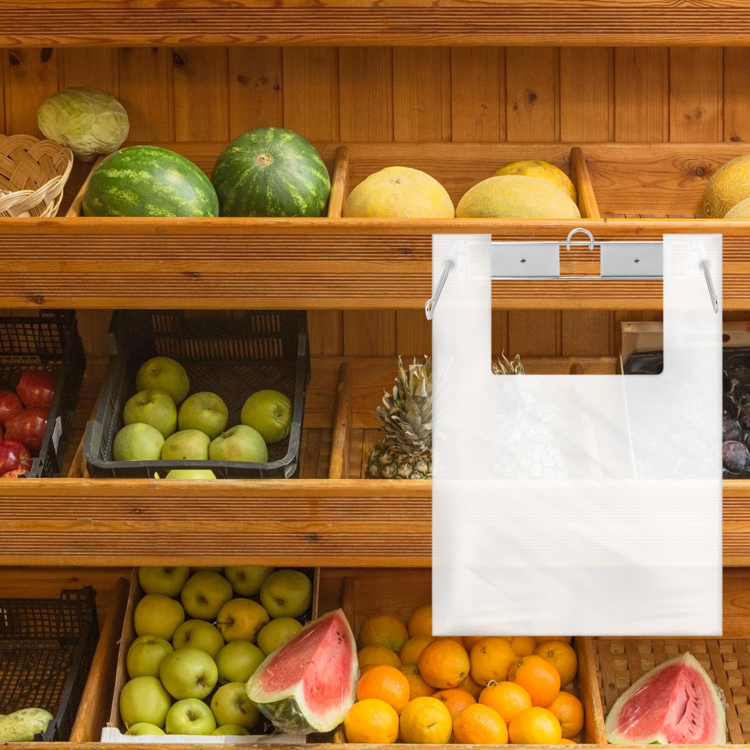 QWORK Organized bag system for kitchens, stores, and offices.