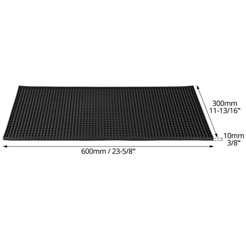 QWORK anti-slip design minimizes movement during service.