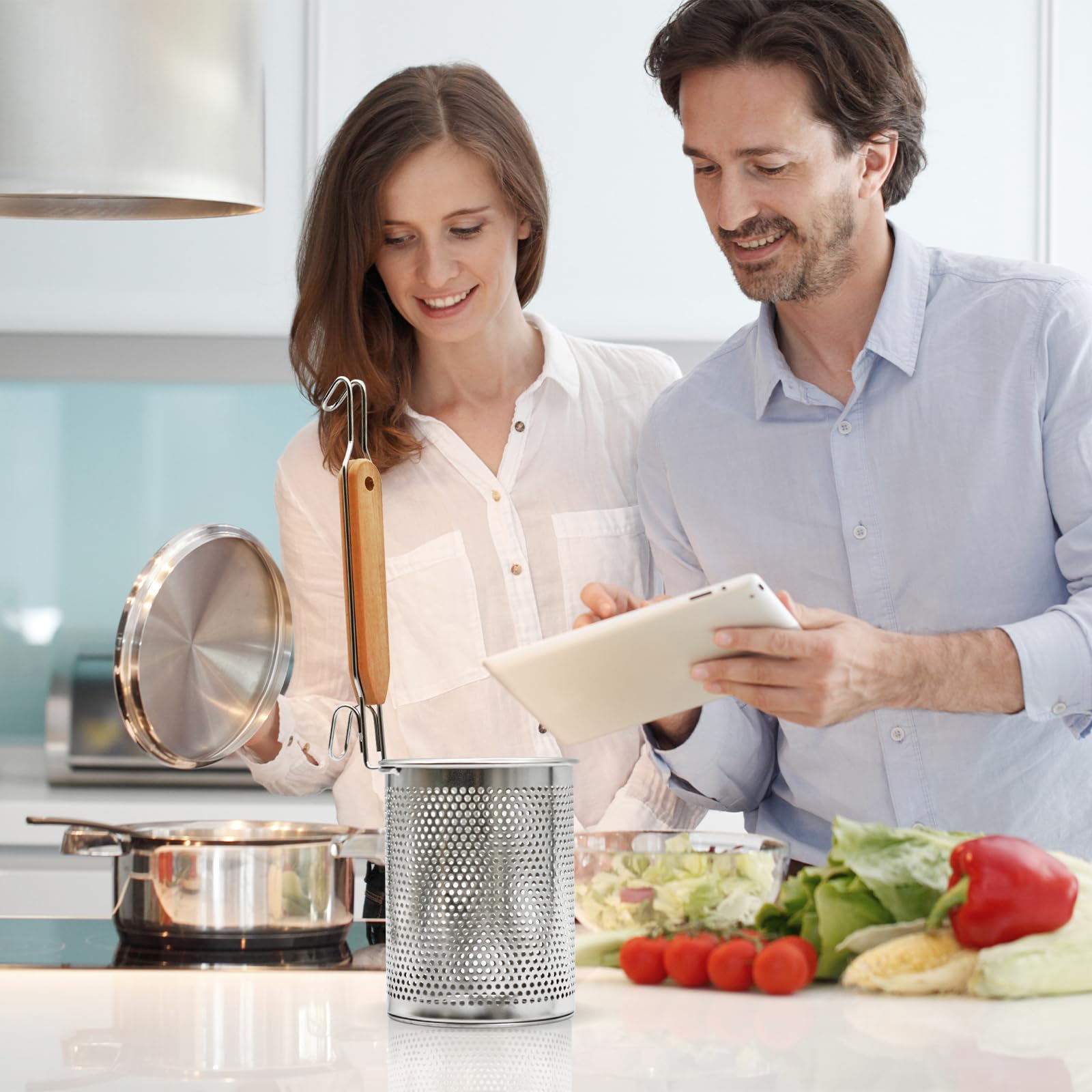 QYQRQF versatile kitchen tool for pasta, vegetables, and dumplings