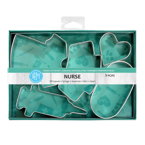 R&M Nurse hat cookie cutter adds festive shapes for party desserts and themed events.