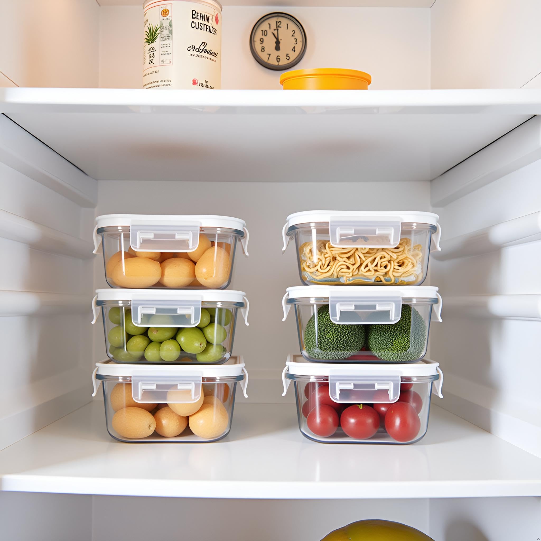 R.repad yay BPA-free glass provides safe, non-porous storage.