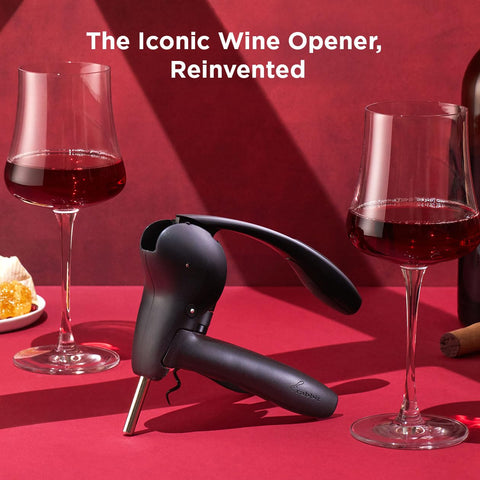Rabbit gift-ready wine tool enhances any home bar setup.