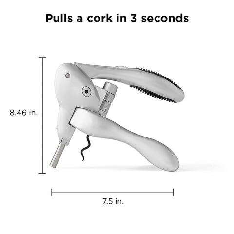 Rabbit Original foil cutter attached for clean foil removal