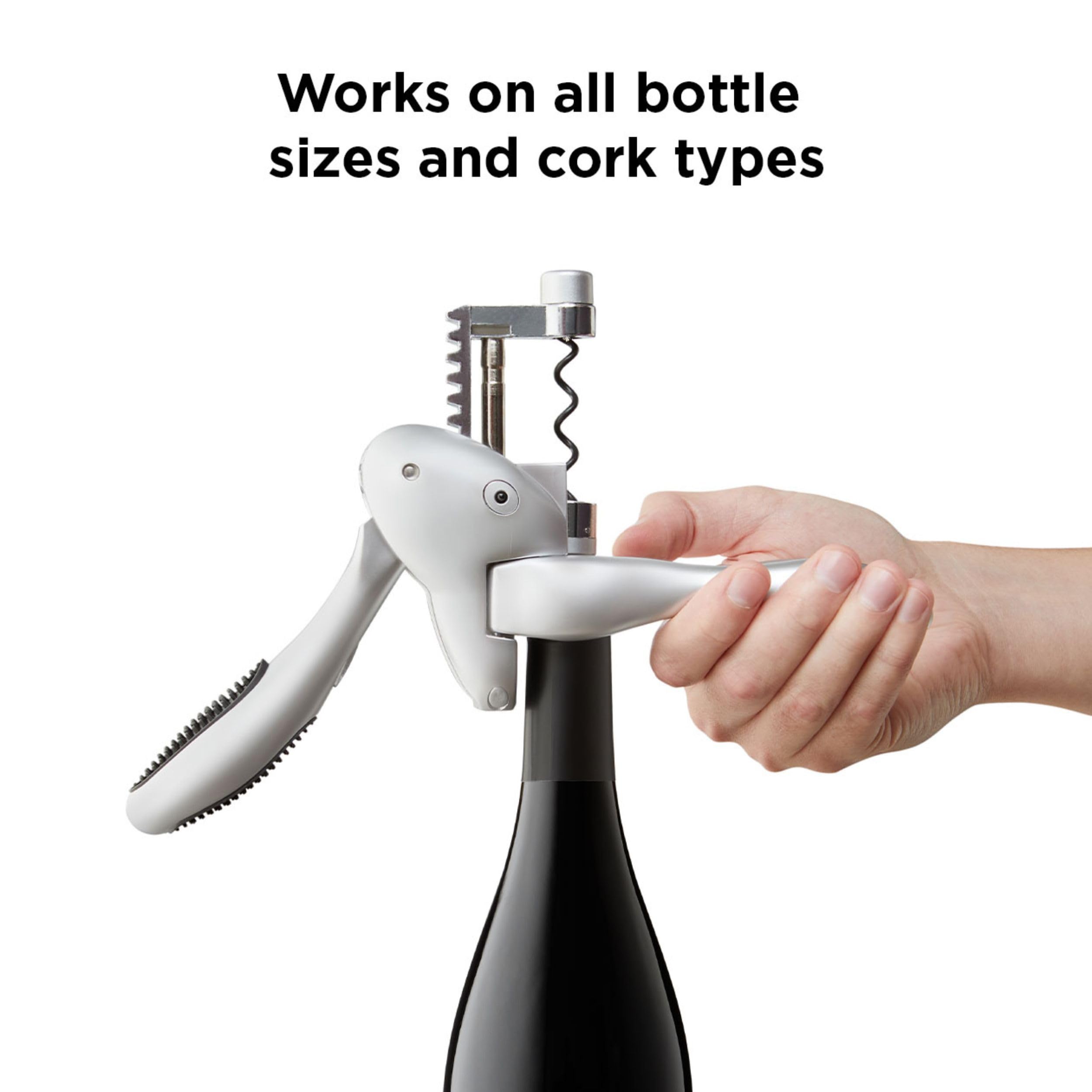 Rabbit Original spare spiral included for long-term corkscrew maintenance