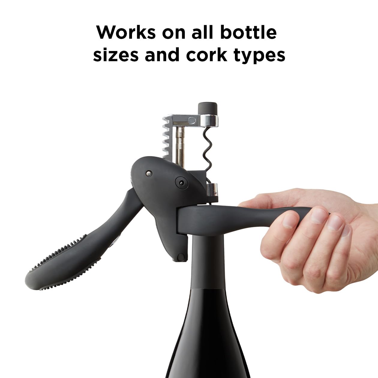 Rabbit Wine Toolkit Drip-Stop Ring preserves a clean, drip-free pour