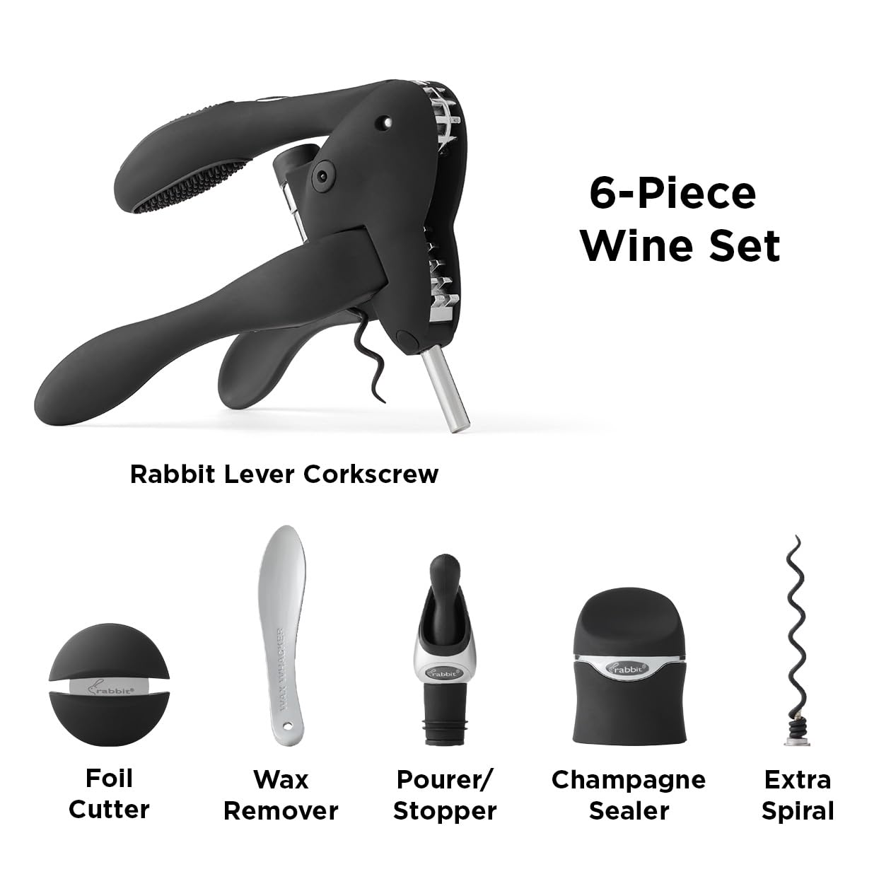 Rabbit Wine Toolkit Covered Storage Case keeps tools organized for travel