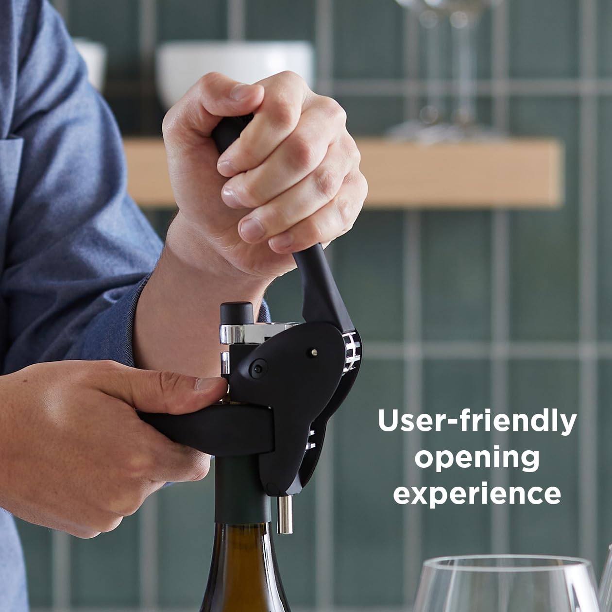 Rabbit Wine Toolkit Wax Remover removes wax residue for neat bottles