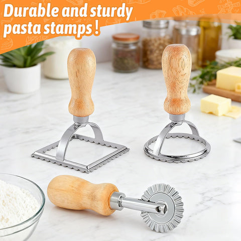 RABOKASI dumpling maker aids neat folds and portions.