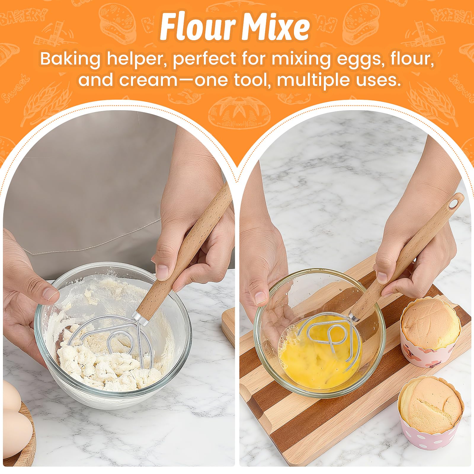 RABOKASI dumpling skin print helps create uniform wrappers.