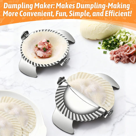 RABOKASI ravioli stamp set creates consistent shapes.