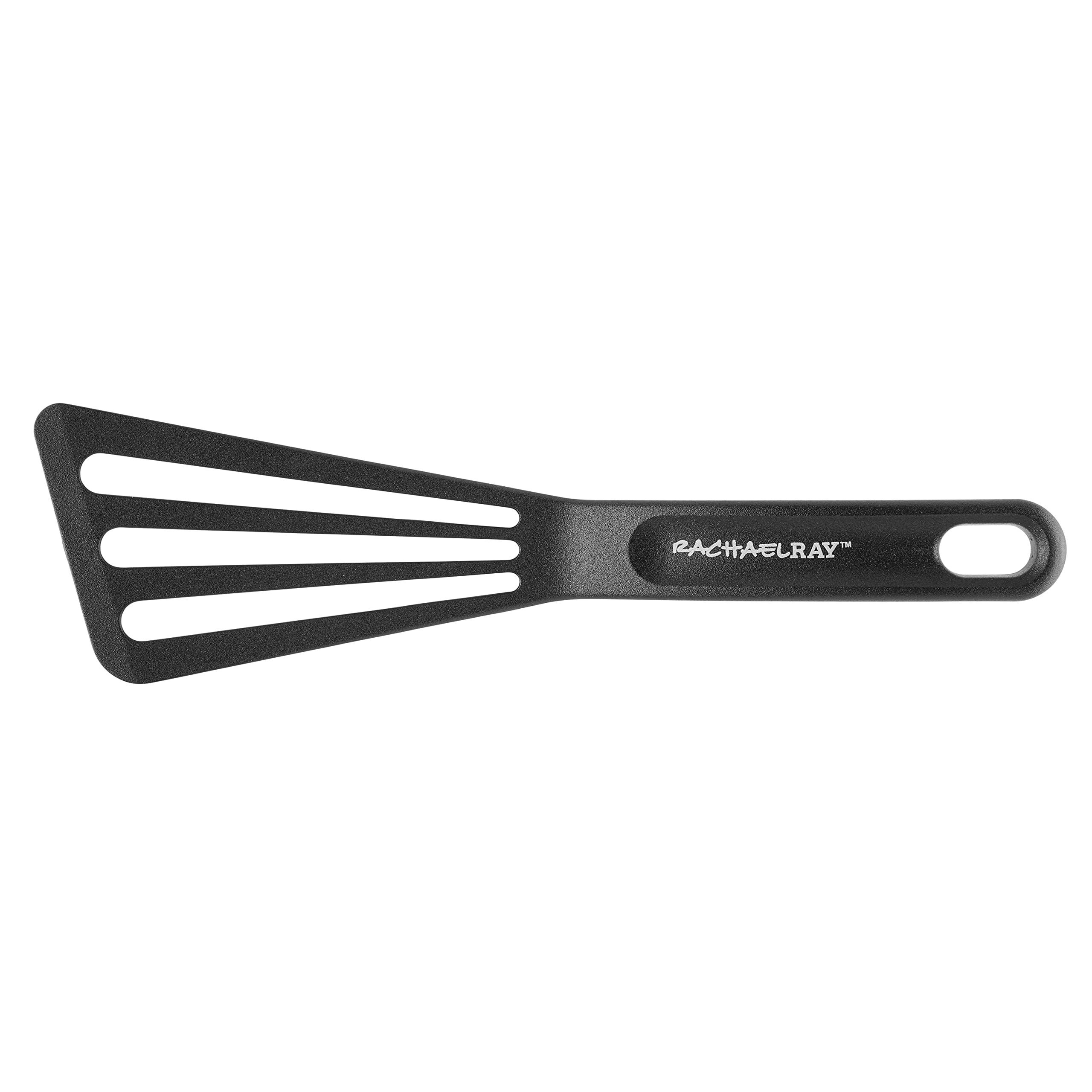 Rachael Ray slotted spoon for draining sauces while cooking