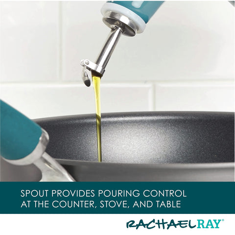 Rachael Ray bottle built-in handle for a secure grip during pouring
