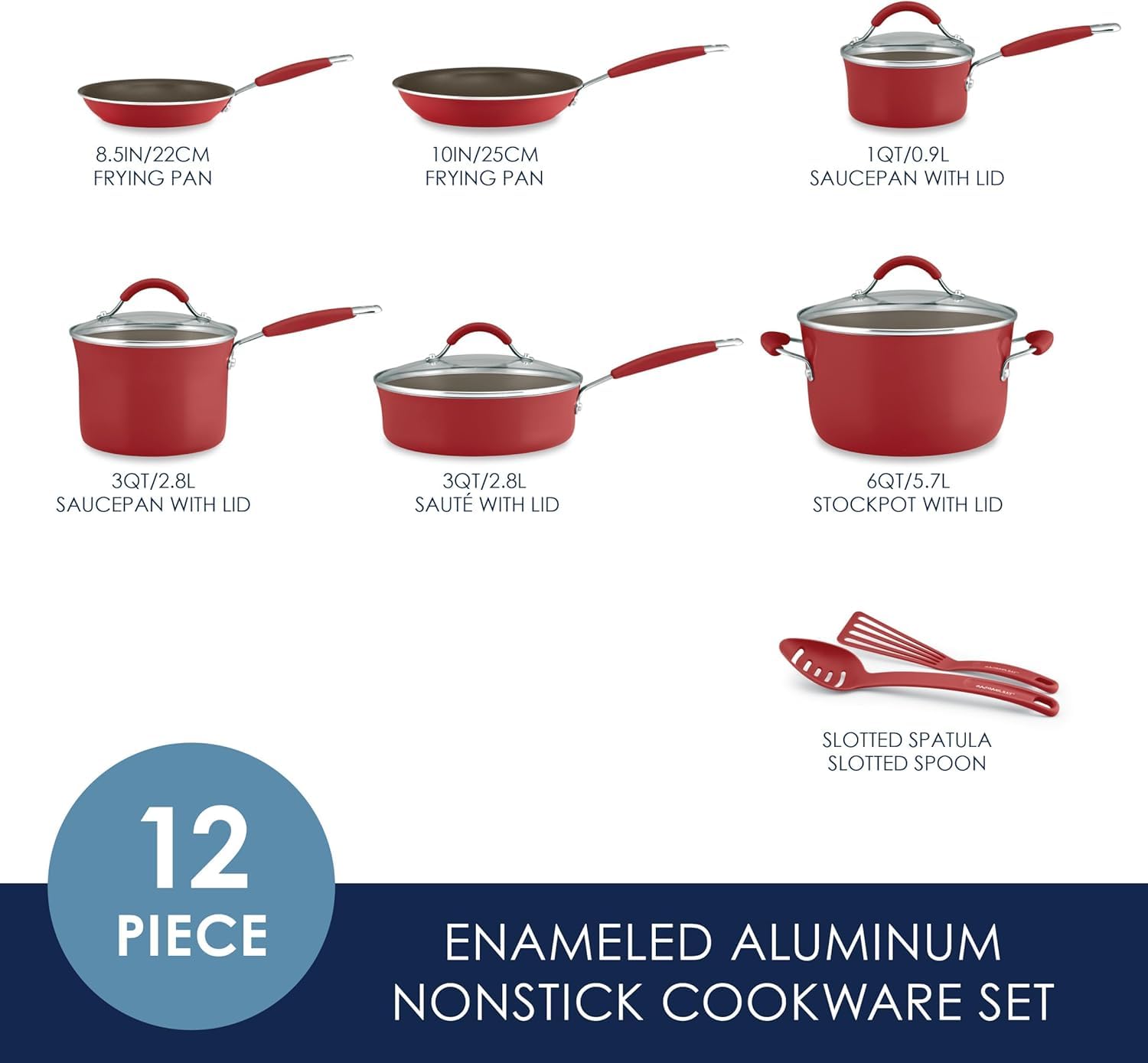 Rachael Ray Cucina 1-quart saucepan with lid for quick sauces
