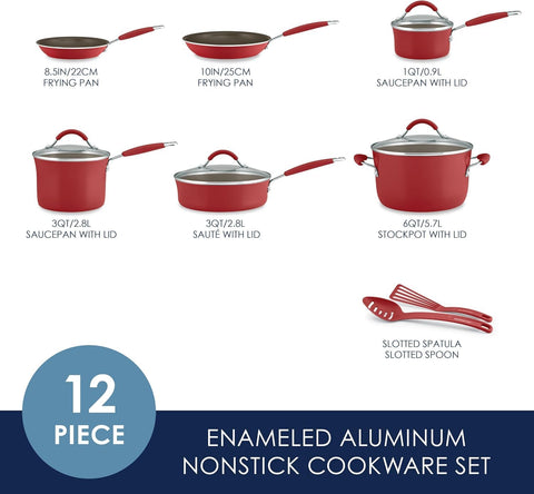 Rachael Ray Cucina 1-quart saucepan with lid for quick sauces